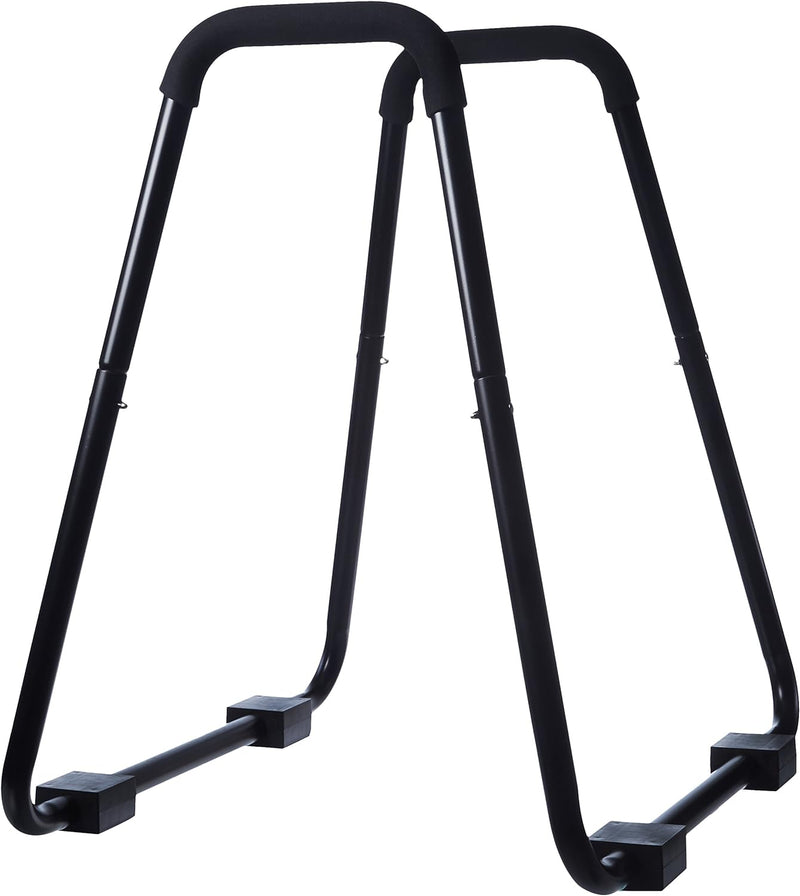 Laden Sie das Bild in Galerie -Viewer, Dip station van staal tot 300 kg voor thuisfitness – dip bars – krachttraining
