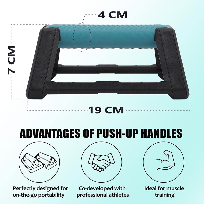Load image into Gallery viewer, Push-up bars 2 stuks H-vorm met ergonomische antislip handgrepen – opdruksteunen – calisthenics
