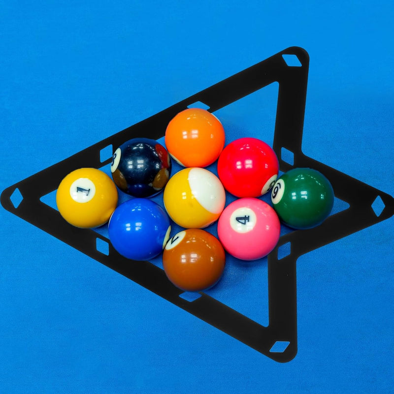 Laad afbeelding in Galerijviewer, Biljart Magic Rack 2 stuks voor 8 9 en 10 ball – ballenrek sjablonen – biljart accessoires
