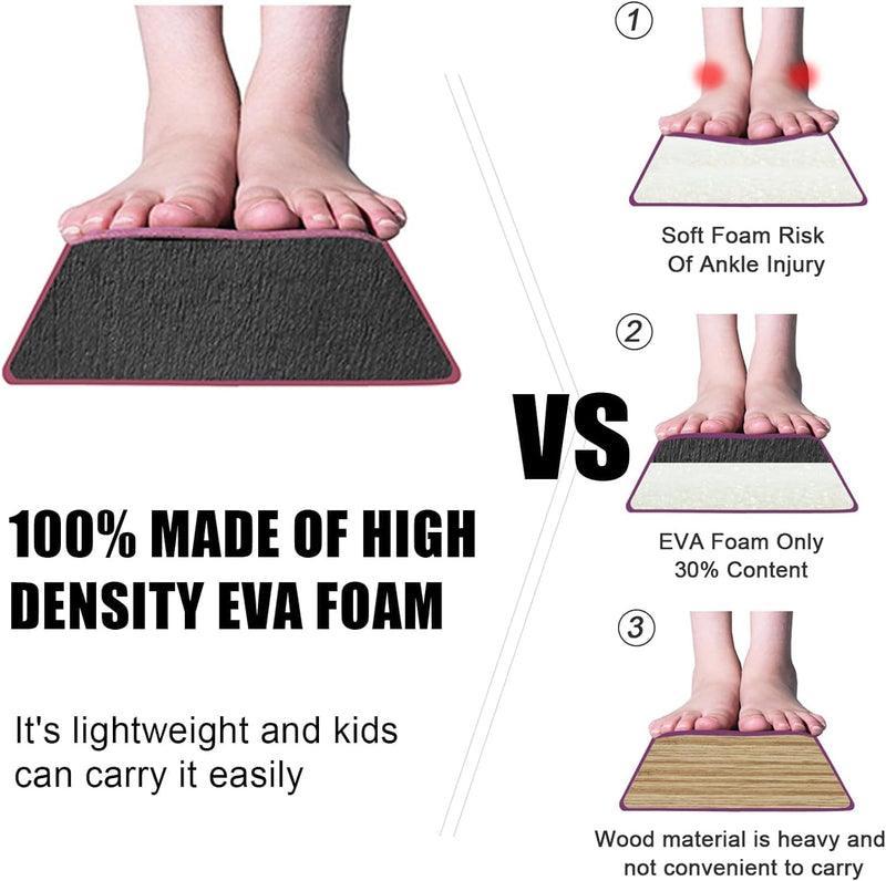 Laad afbeelding in Galerijviewer, Gymnastiekbalk 210-300 cm – opvouwbare balansbalk met antislip onderzijde en draaggreep – voor kinderen en training thuis
