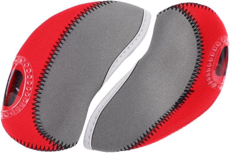 Load image into Gallery viewer, Golfijzer beschermhoezen 10 stuks van neopreen met transparant nummervenster – iron covers – golfclubonderhoud
