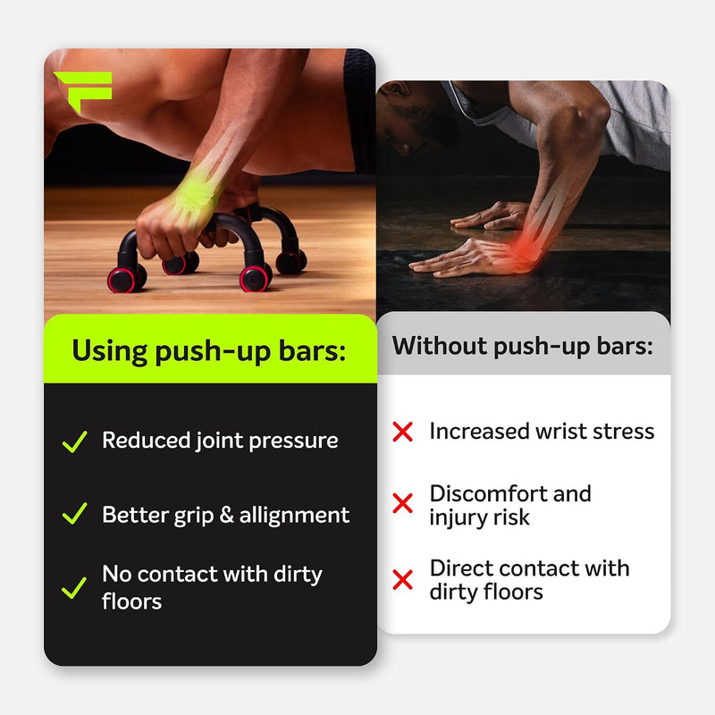 Laden Sie das Bild in Galerie -Viewer, Opvouwbare push-up bars 2 stuks met schuimhandgrepen tot 200 kg – parallettes – calisthenics
