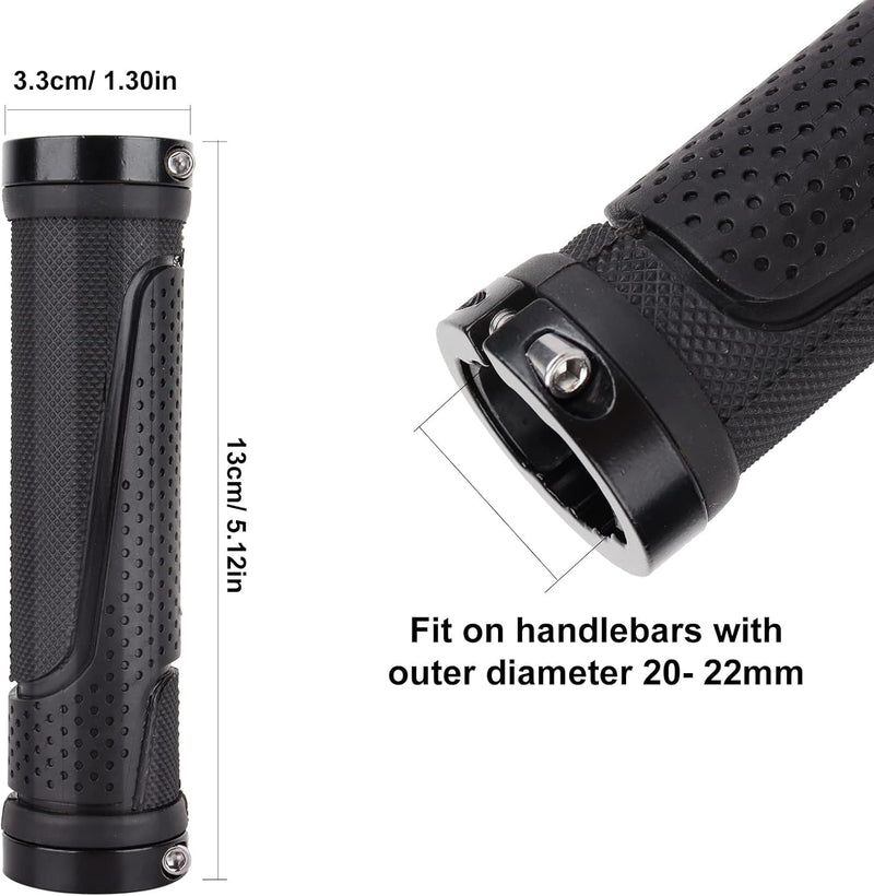 Chargez l'image dans la visionneuse de la galerie, Fietshandvatten set 22 mm zwart antislip
