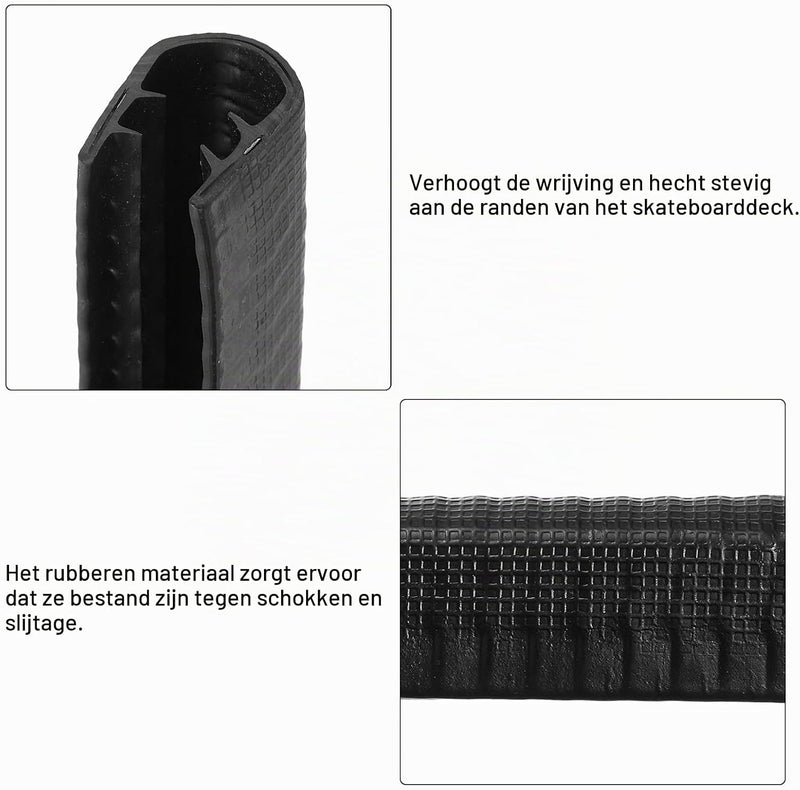Laad afbeelding in Galerijviewer, Skateboard deck guards protector 8,7 inch (2 stuks) - Randbescherming voor skateboards - Deck randbeschemer gear
