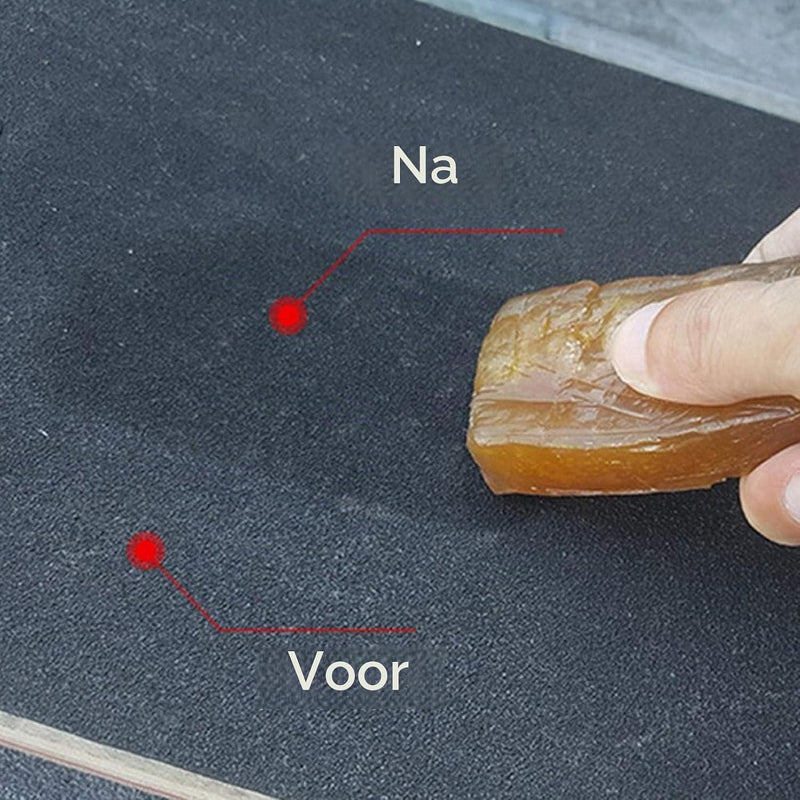 Chargez l'image dans la visionneuse de la galerie, Skateboard griptape reiniger van rubber 7,5 x 4 cm voor verwijderen van vuil en voetafdrukken – gripgum – skateonderhoud
