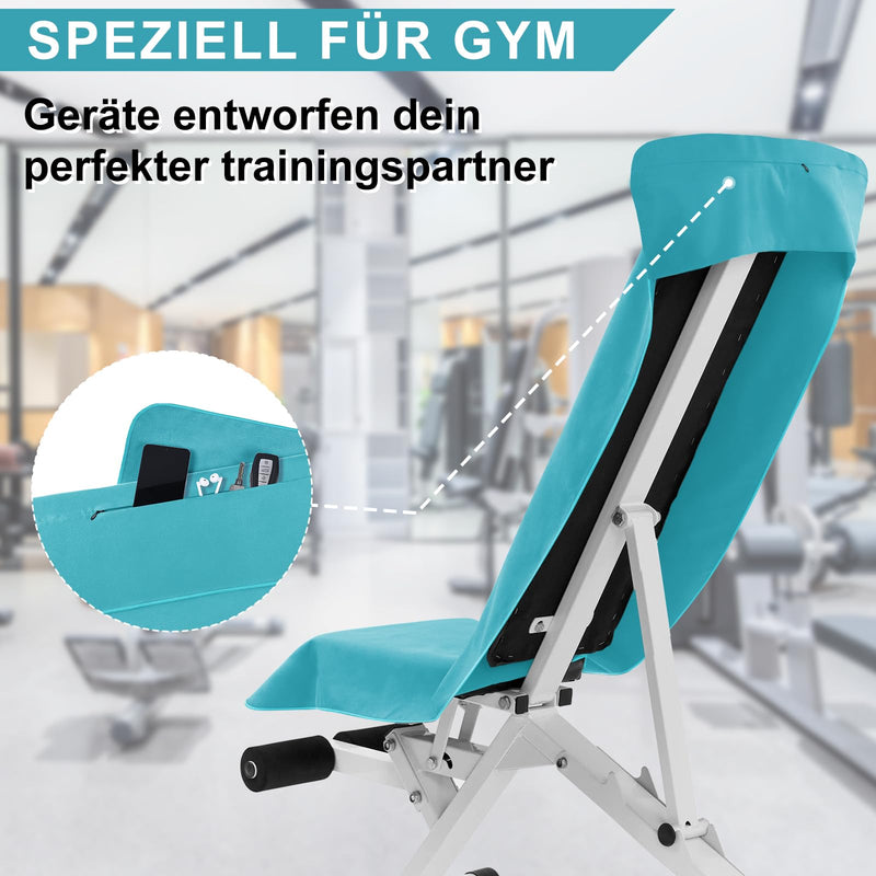 Load image into Gallery viewer, Fitnesshanddoek Microvezel 120x50 cm Sneldrogend met Ritsvak – Sporthanddoek – Reishanddoek
