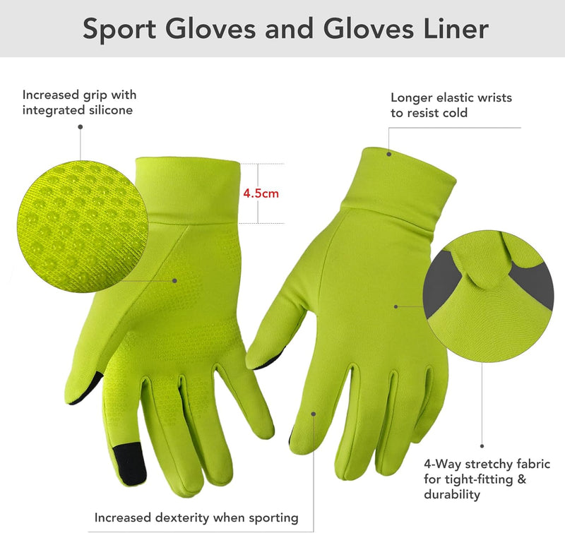 Laden Sie das Bild in Galerie -Viewer, Touchscreen sporthandschoenen winddicht en antislip
