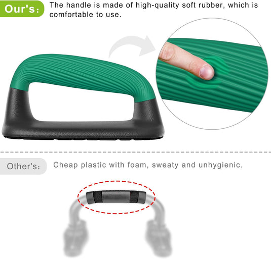 Push-up bars met ergonomische handgrepen en antislip basis – opdruksteunen – krachttraining