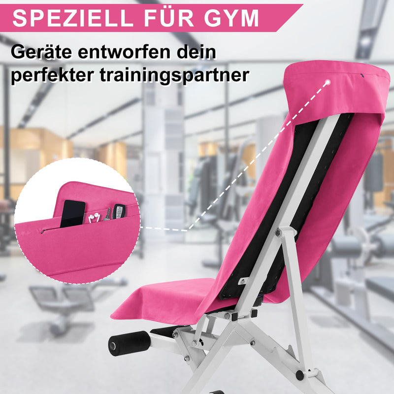 Load image into Gallery viewer, Fitnesshanddoek Microvezel 120x50 cm Sneldrogend met Ritsvak – Sporthanddoek – Reishanddoek
