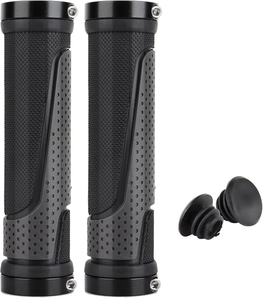 Fietshandvatten set 22 mm zwart antislip