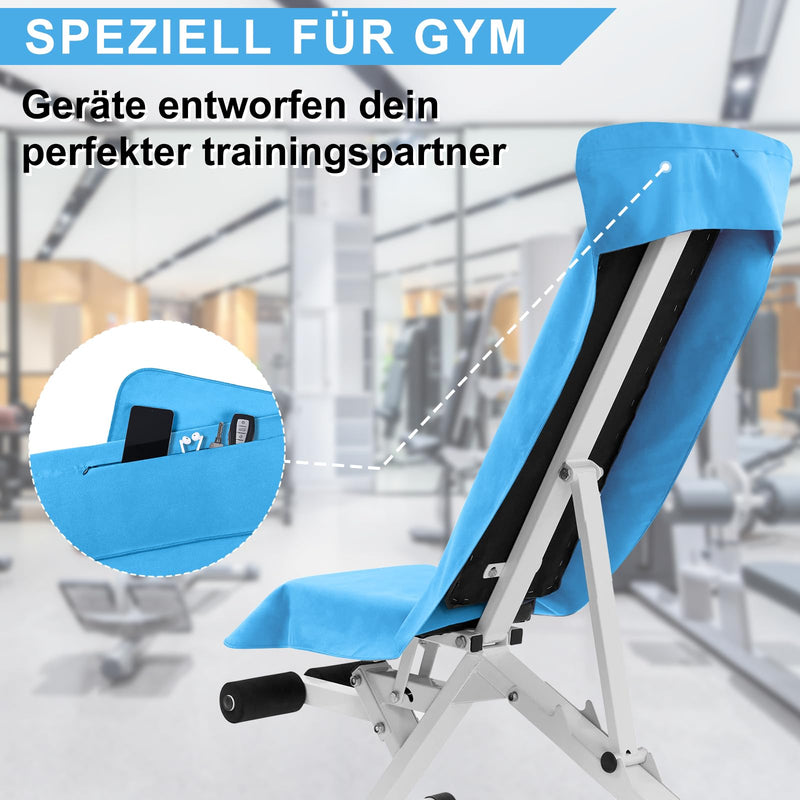 Load image into Gallery viewer, Fitnesshanddoek Microvezel 120x50 cm Sneldrogend met Ritsvak – Sporthanddoek – Reishanddoek

