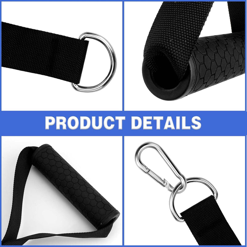 Laad afbeelding in Galerijviewer, Dadabig 2 stuks weerstandsgrepen, trekgrepen, krachttraining, accessoires voor fitness en krachttraining, voor weerstandsband, sportschool, yoga
