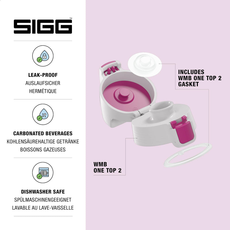 Laad afbeelding in Galerijviewer, Vervangende drinkfles dop met lekvrije sluiting en siliconen afdichting – flesdop – drinkfles accessoire
