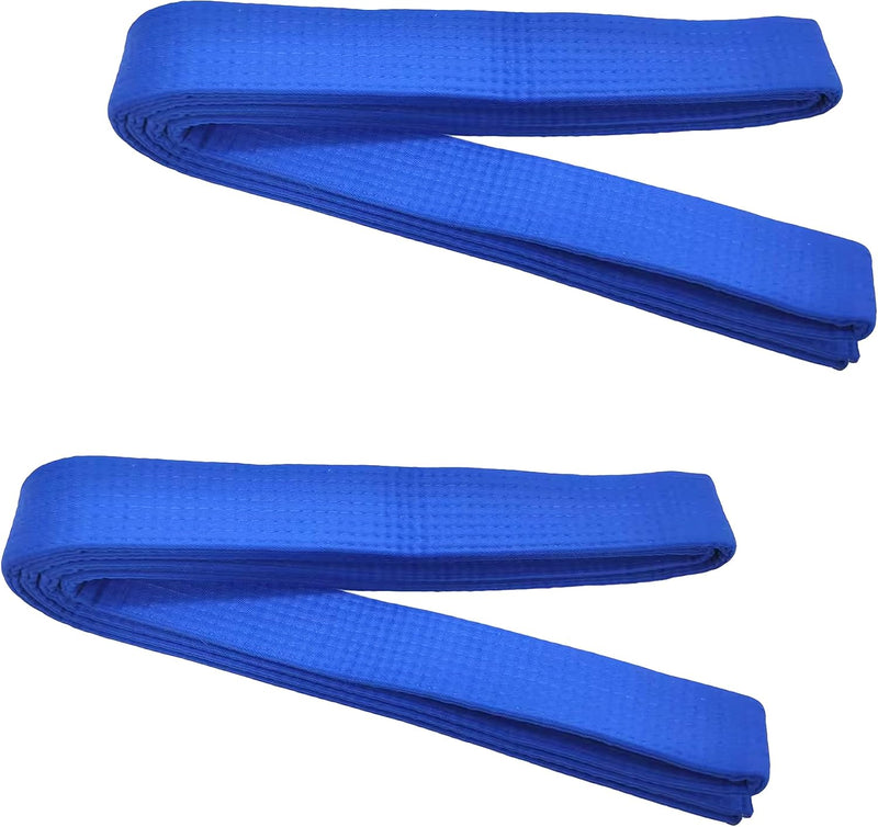 Load image into Gallery viewer, 2 Pcs 260cm Judo Karate Riem Martial Arts Sport Riemen Taekwondo Riemen Professioneel Karate Aikido Riem Dikke Stof White Belt Kinderen Volwassenen Kofun Martial Arts Riem
