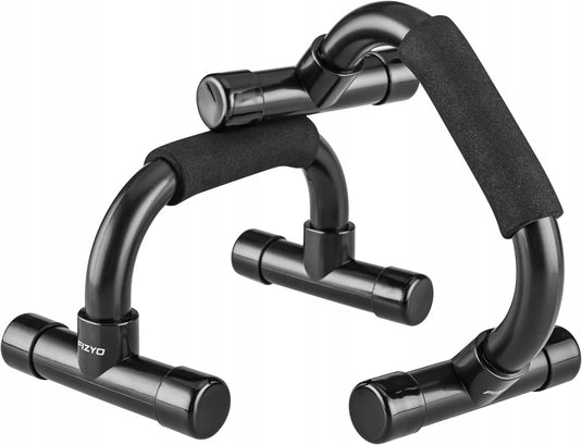 Opvouwbare push-up bars 2 stuks met schuimhandgrepen tot 200 kg – parallettes – calisthenics