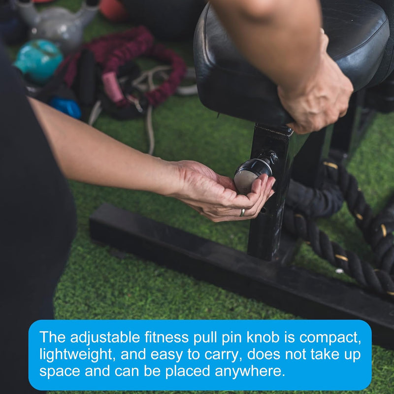 Chargez l'image dans la visionneuse de la galerie, Pull-up veerknop hometrainer knop M16 (1 stuk) - Verstelbare hoogteverstellingsschroef fitnessapparatuur - Trekpin borgpen hometrainer
