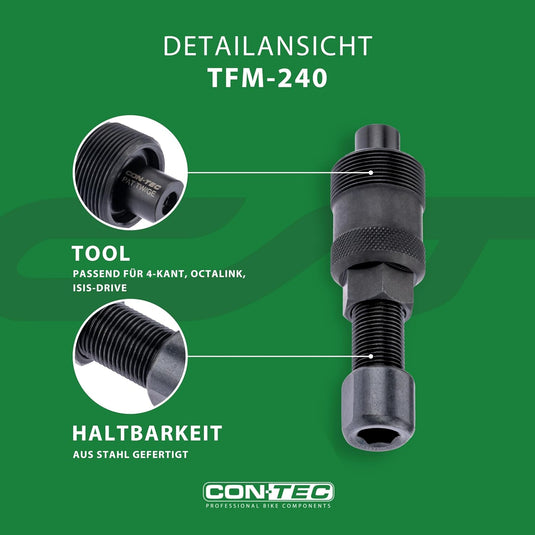 CONTEC Gereedschap cranktrekker, zwart, eenheidsmaat