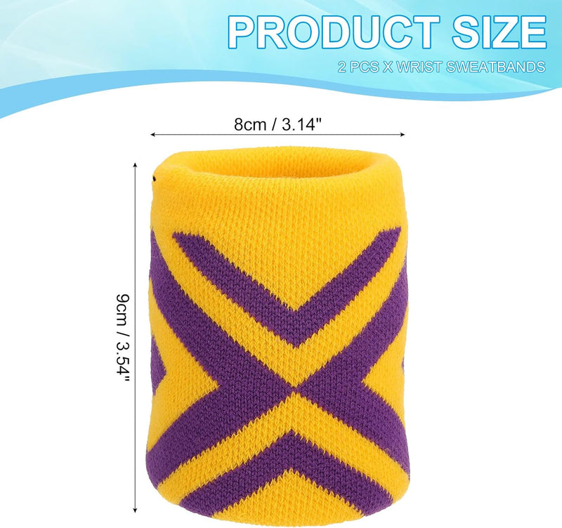 Laad afbeelding in Galerijviewer, Sport polszweetbanden 2 stuks voor dames en heren – absorberende polsbandjes – fitness accessoires
