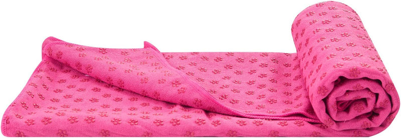 Laad afbeelding in Galerijviewer, Yogahanddoek antislip sneldrogend met draagtas

