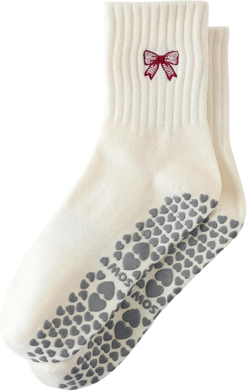 Laden Sie das Bild in Galerie -Viewer, Pilates antislip sokken dames maat 36-40 met gripnoppen – yoga sokken – fitness sokken
