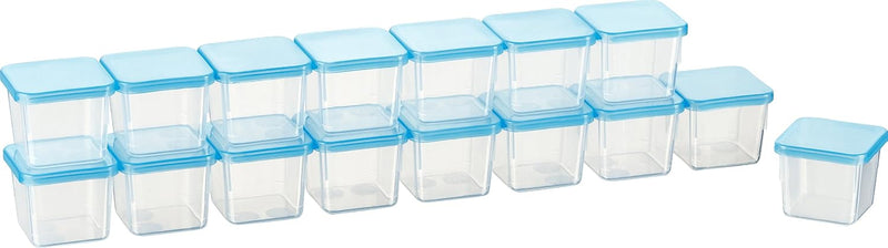 Chargez l'image dans la visionneuse de la galerie, Vriesdozen set van 10 stuks 0,5 liter lichtblauw
