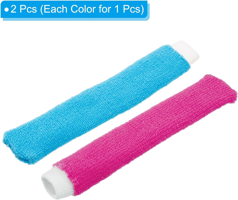 Load image into Gallery viewer, Badminton handdoek grips 2 stuks antislip en zweetabsorberend grijs-rood – racket overgrips – badminton accessoires
