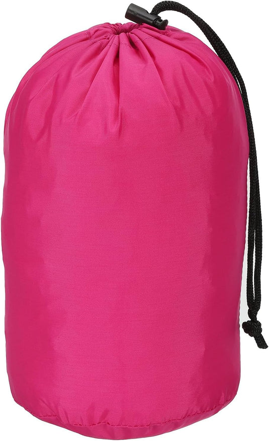 Waterdichte spullen zak met trekkoord 13x25 cm - Lichtgewicht stuff sack - Opbergzak kamperen & reizen