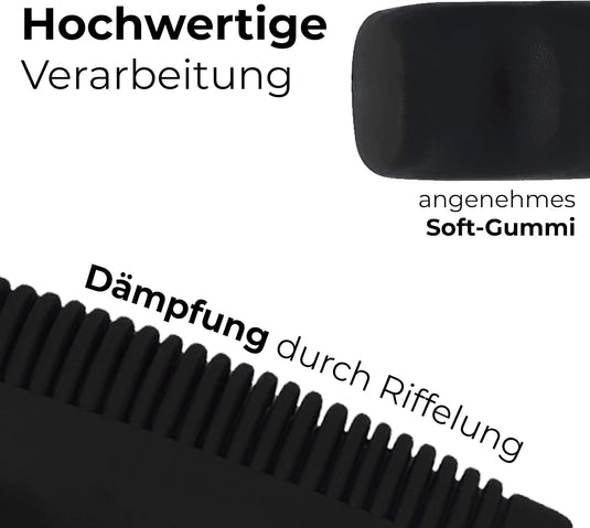 Retro fietshandvatten set 22 mm rubber