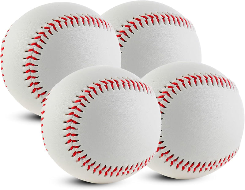Load image into Gallery viewer, Zachte trainingshonkballen 22,9 cm wit – 4 stuks
