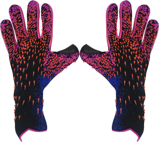 Voetbal Goalkeeper Handschoenen voor jongens, kinderen, volwassenen, voetbalkeeperset, premium keepershandschoenen, super grip en bescherming, maat 6/7/8/9/10