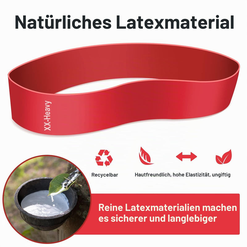 Load image into Gallery viewer, Fitness elastieken 5-delige set met verschillende weerstandsniveaus – weerstandsbanden – resistance bands
