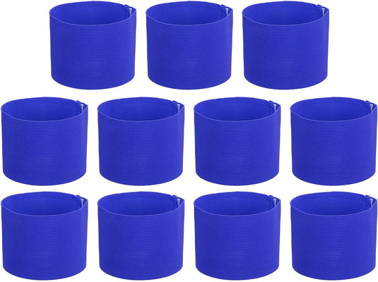 Aanvoerdersbanden 11 stuks verstelbaar 33 x 7 cm – captain armbanden – voetbal accessoires