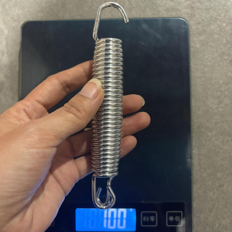 Laad afbeelding in Galerijviewer, Trampolineveer 147 mm van verzinkt staal – vervangingsveer – trampoline accessoires
