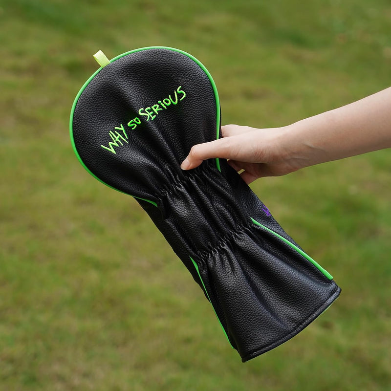 Laden Sie das Bild in Galerie -Viewer, Golf-Putter-Schutzhülle für DF3-Mallet-Putter mit HAHA-Stickerei und Magnetverschluss – Putterhülle – Golfzubehör
