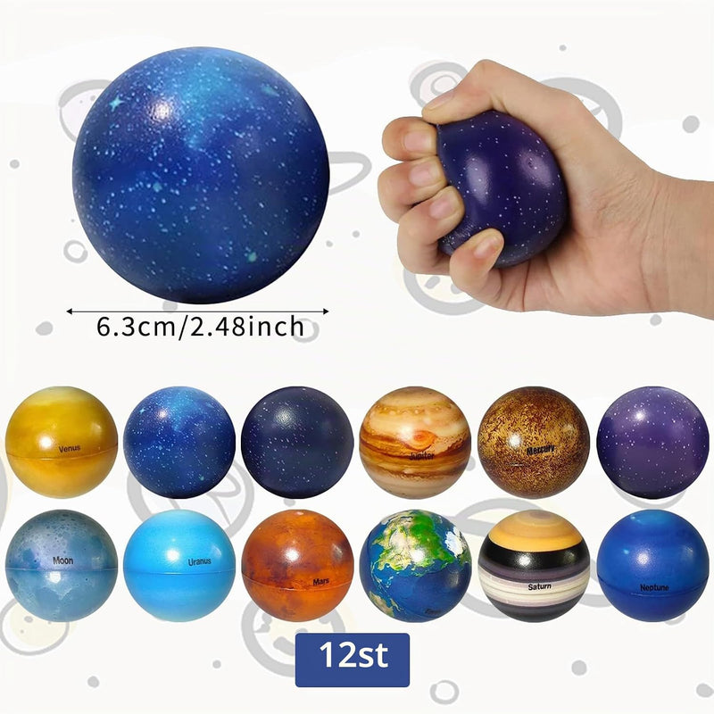 Load image into Gallery viewer, Mini schuimballen 12 stuks zachte sportballen van PU – stressballen – speelballen
