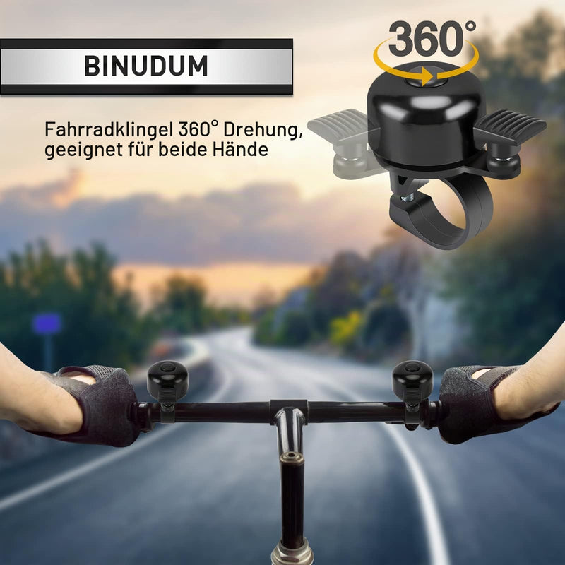 Load image into Gallery viewer, Fietsklingel 120 dB compact en waterbestendig – fietsbel – fietsklingel
