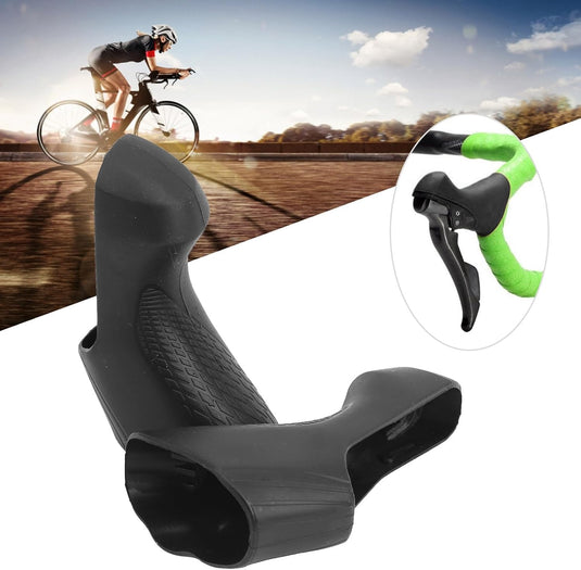 2 silikonowe osłony dźwigni hamulca do rowerów szosowych Shimano ST-R7000 i ST-R8000 – osłony klamek hamulcowych – chwyty rowerowe