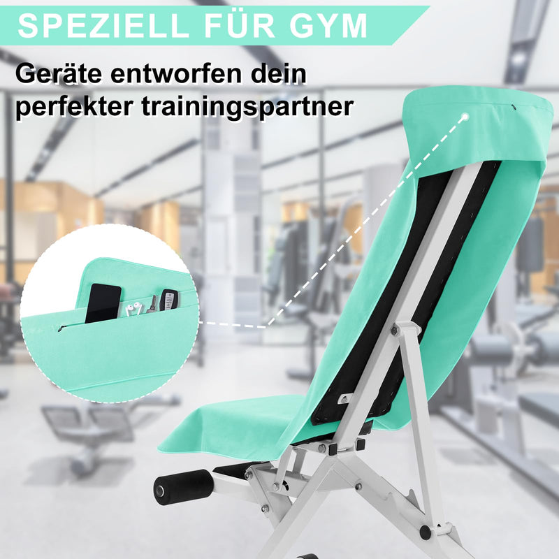 Load image into Gallery viewer, Fitnesshanddoek Microvezel 120x50 cm Sneldrogend met Ritsvak – Sporthanddoek – Reishanddoek
