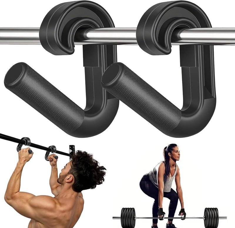 Laad afbeelding in Galerijviewer, Neutrale D-grepen 2 stuks voor optrekstang en kabeltraining – pull-up handgrepen – fitness accessoires
