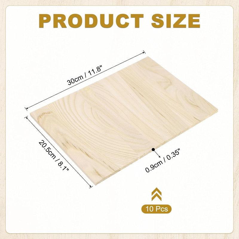 Load image into Gallery viewer, Karate breekplanken 10 stuks 30 x 20,5 cm van hout – taekwondo breaking boards – vechtsport training en demonstraties
