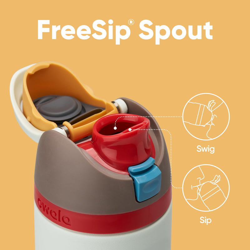 Load image into Gallery viewer, Owala FreeSip Isolierte Edelstahl-Trinkflasche, 710ml, Iced Breeze
