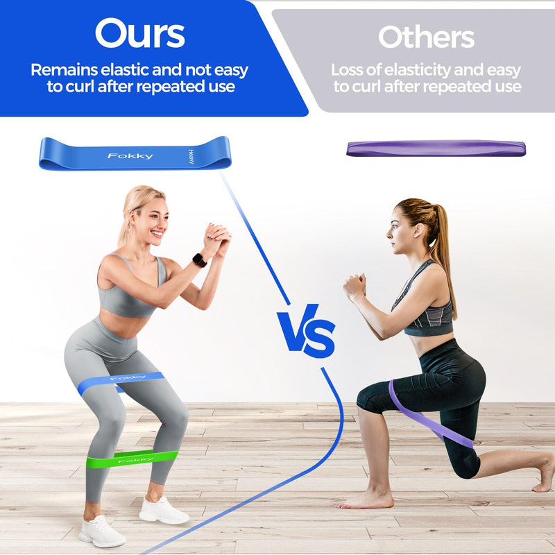 Load image into Gallery viewer, Fitness elastieken 5-delige set met verschillende weerstandsniveaus – weerstandsbanden – resistance bands
