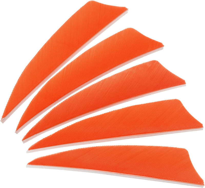 Laad afbeelding in Galerijviewer, Pijlveren 50 stuks 4 inch van kalkoenveer – arrow fletching – boogschieten accessoires
