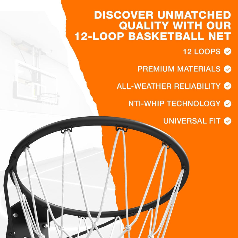 Load image into Gallery viewer, Bee-Ball Basketball Rim - 18 Inch - Basketball Replacement Rim Net for Outdoor and Indoor Basketball Hoop - Adjustable-Height and Fixed Basketball Hoop for All
