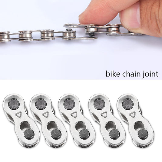 Fiets-kettingslot, 5 paar kettingslot fietsketting fietsketting fietsketting, voor 6 7 8 9 10 snelkoppeling (geen standaard 10 snelheid)