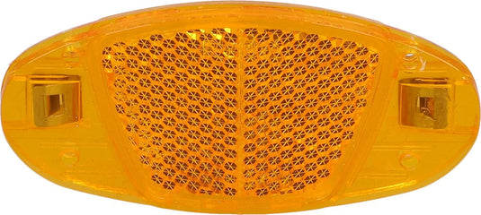 FISCHER Unisex Fischer fiets reflector 85400 oranje, geel, eenheidsmaat EU