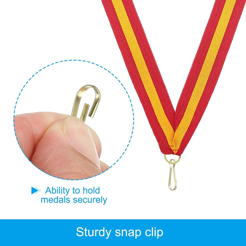 Chargez l'image dans la visionneuse de la galerie, Medaille neklinten 10 stuks 44 x 2,5 cm met klikclip – award linten – sport accessoires
