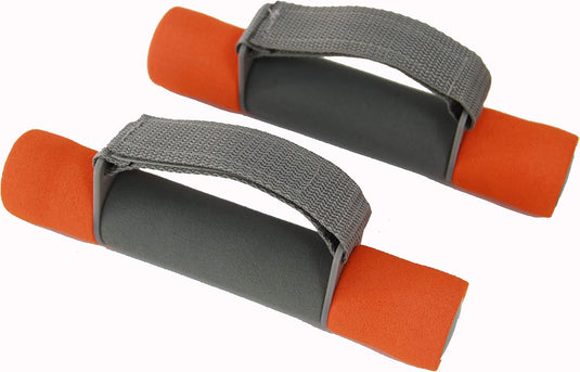 Soft dumbbells set of 2 with adjustable hand grips