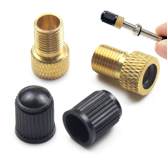 Fietsventiel adapter set 15-delig voor Presta Dunlop en Schrader – ventieladapter – fietsaccessoires