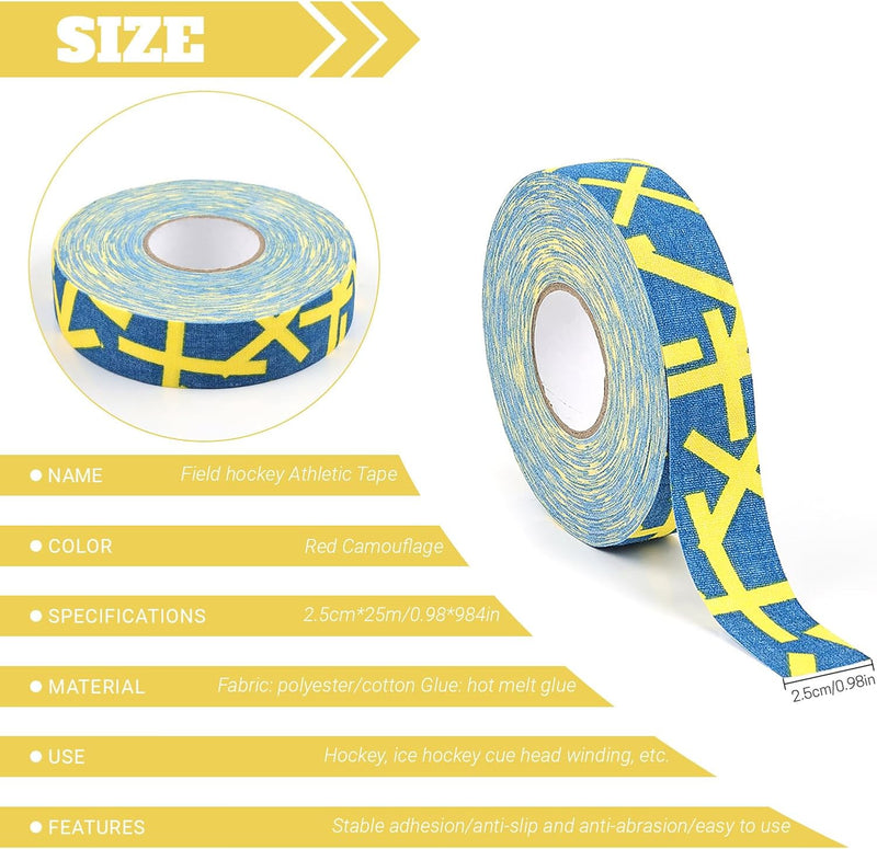Laad afbeelding in Galerijviewer, Hockey grip tape 2,5 cm x 25 m
